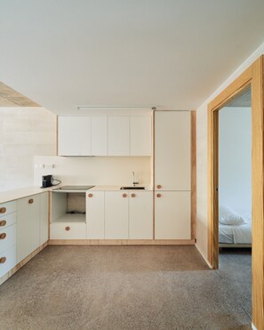 Private kitchen - Mooeve Montjuïc - Big Apartment Two-bedroom (Barcelona)