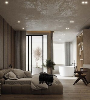 Habitación doble Deluxe | Escritorio 