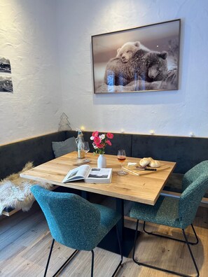 Dining - Vacation apartment Berber in Kaprun, garden and ski vacation (Kaprun)