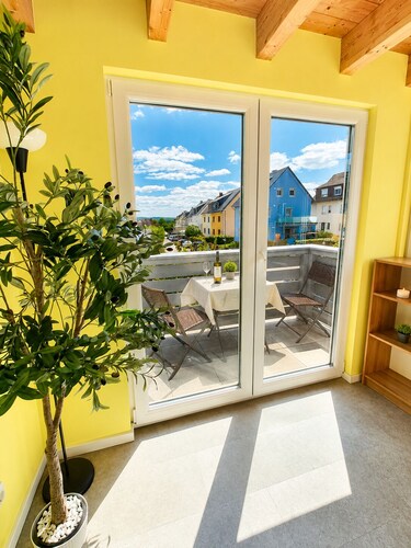 Velmora Boutique Suites: Budget Apartment Rheingau with balcony & terrace
