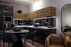 Dining - Modern, fully furnished with unique trending style at Ellipse. (Midrand)