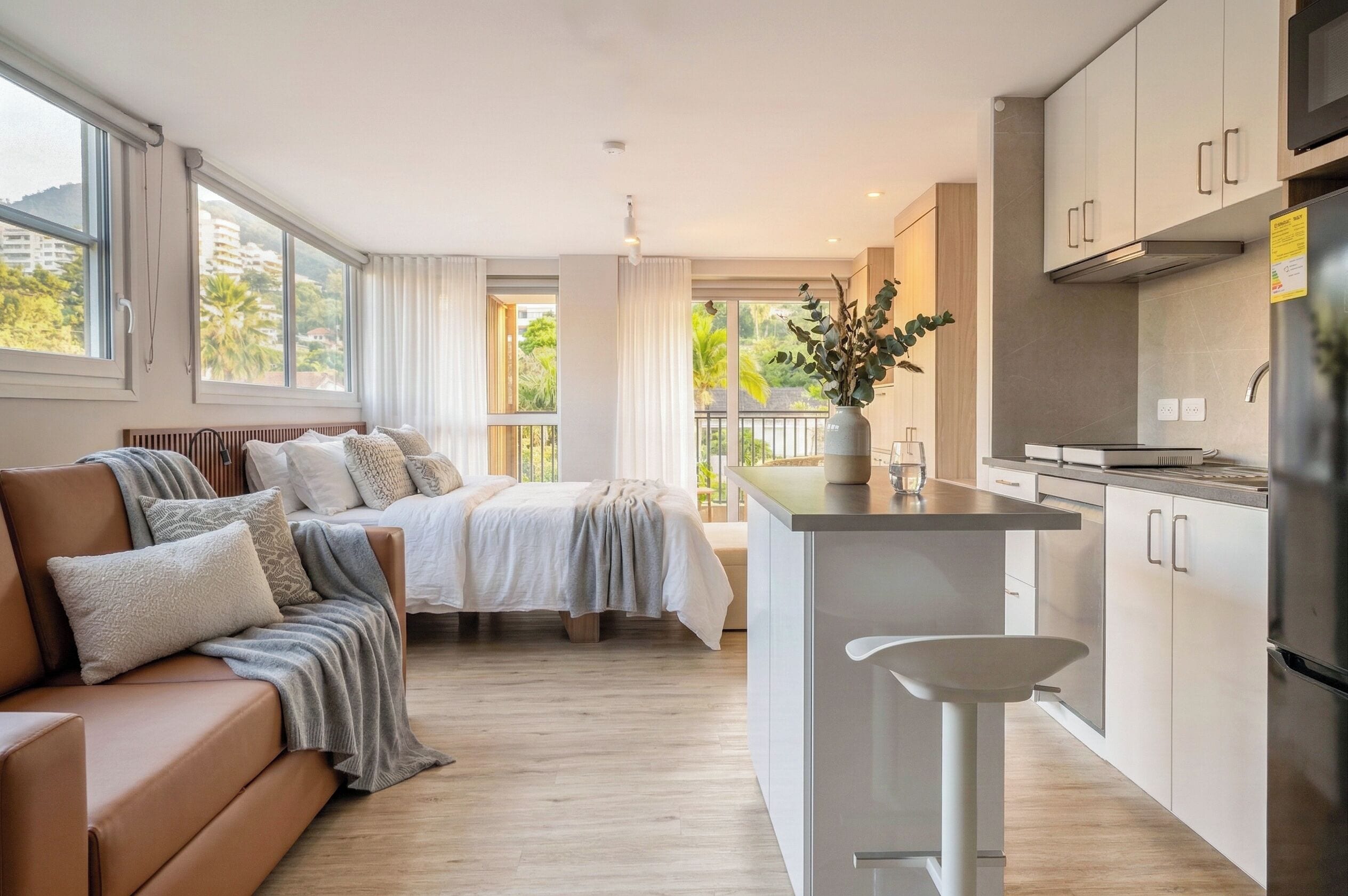 Junior Apartment, Balcony, Mountain View