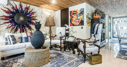 Private Xpu Ha Beach Access: 6,700-sq-ft Villa