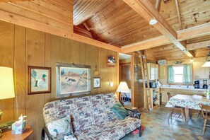 Interior - Dock & Fire Pit! Lake Campbell Basecamp (Bemidji)