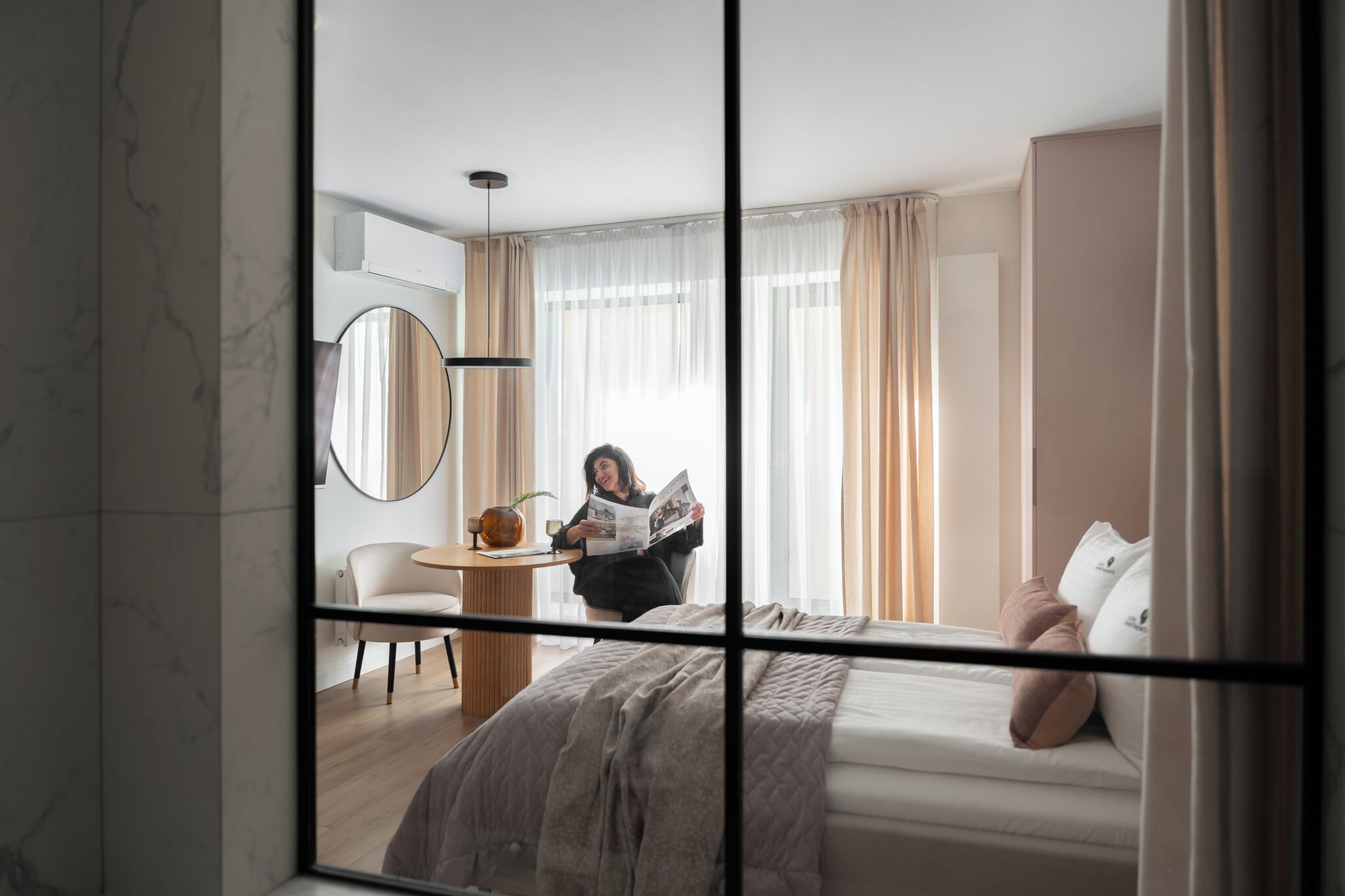Deluxe Studio Suite, Courtyard View | Premium bedding, iron/ironing board, cots/infant beds, free WiFi