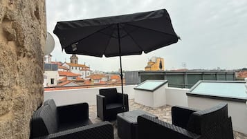 Departamento Confort, vista a la ciudad | Terraza o patio