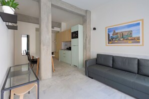 Living area - Exarchia - Apartment for 4 pax (Athina)