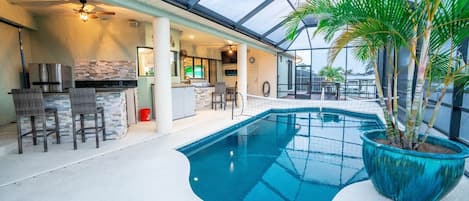 Ferienhaus, 5 Schlafzimmer | Pool | Beheizter Pool