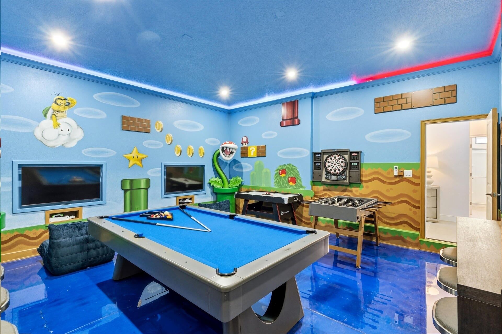 House, Multiple Bedrooms | Game room