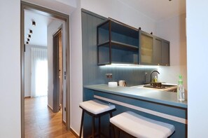 Apartment, Stadtblick | Eigene Küche