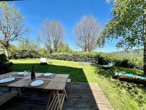 Outdoor dining - Grizzana Paradise | Relax & Natura Premium (Stanco di Sotto - Grizzana Morandi)
