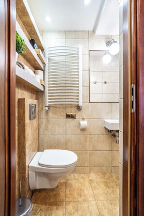 Apartment | Bathroom - RentPlanet - Apartament Pawlikowskiego (Kraków)