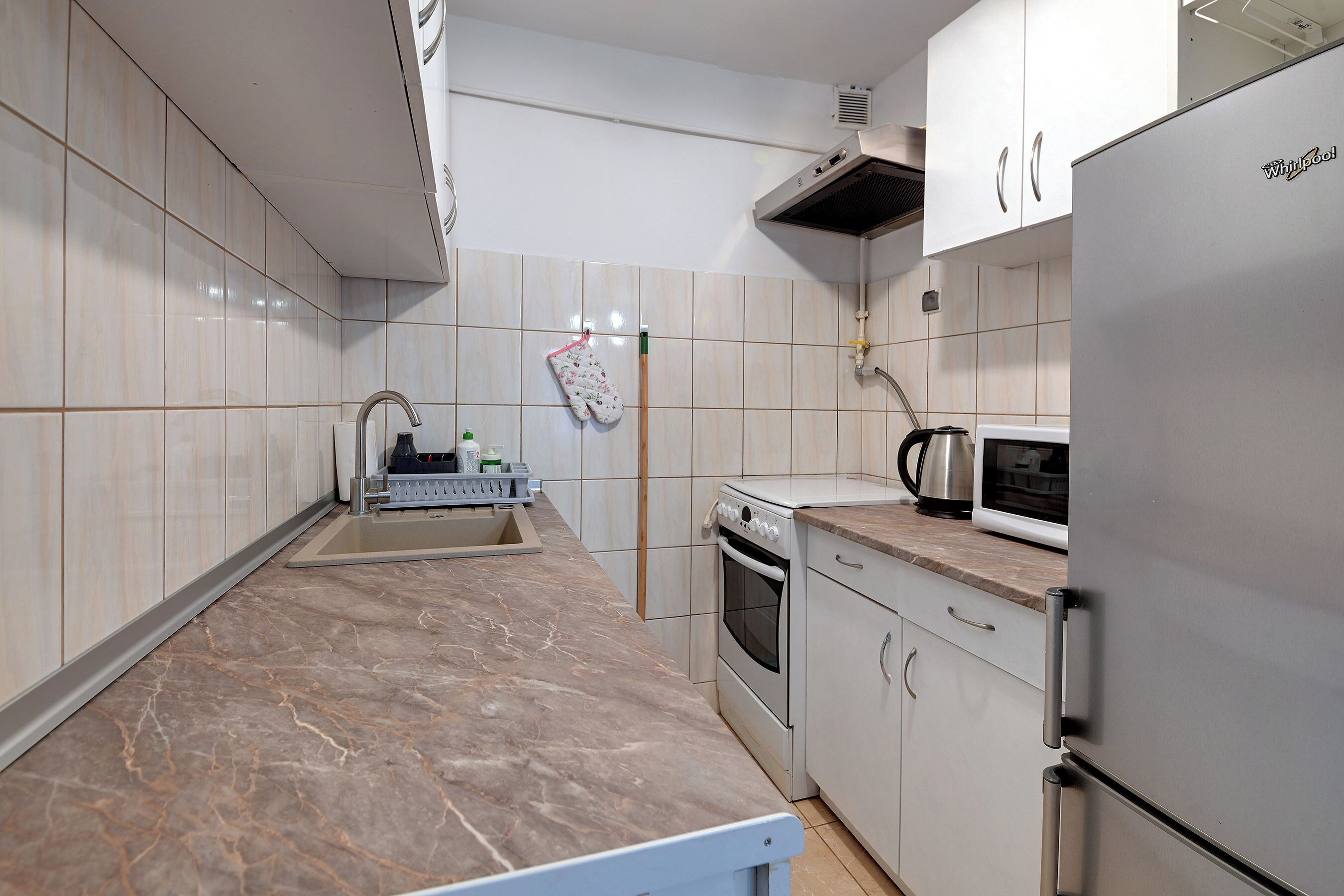 Apartamento | Cocina básica privada | Cafetera o tetera y hervidor eléctrico