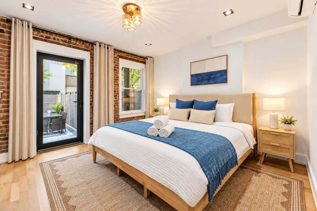 Hudson River Inspired Bedroom