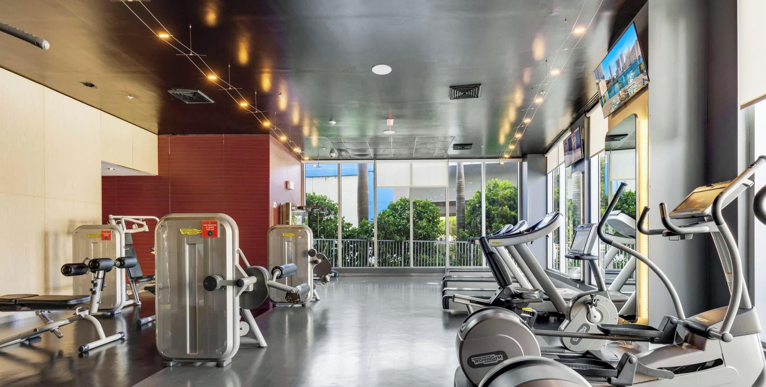 Fitnessbereich