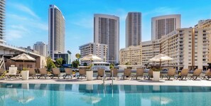 Pool - Elegant Studio, Bay View & Resort Pool (Hallandale Beach)