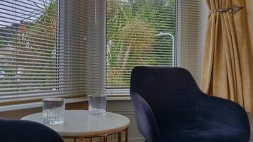 Deluxe Double Room, 1 Double Bed, Non Smoking, Mountain View | Blackout curtains, iron/ironing board (on request), free WiFi