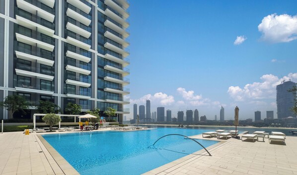 Outdoor pool - LUX  The Beach Mansion Sea View Suite (Dubai)