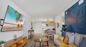 TV, offices - Spacious 2BR · Marina View at Beachwalk (Hallandale Beach)
