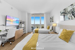 Room - New! Bay & City View 2BR - Beachwalk High Floor (Hallandale Beach)