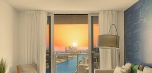 TV, offices - Intracoastal Escape · 2BR Beachwalk Resort (Hallandale Beach)