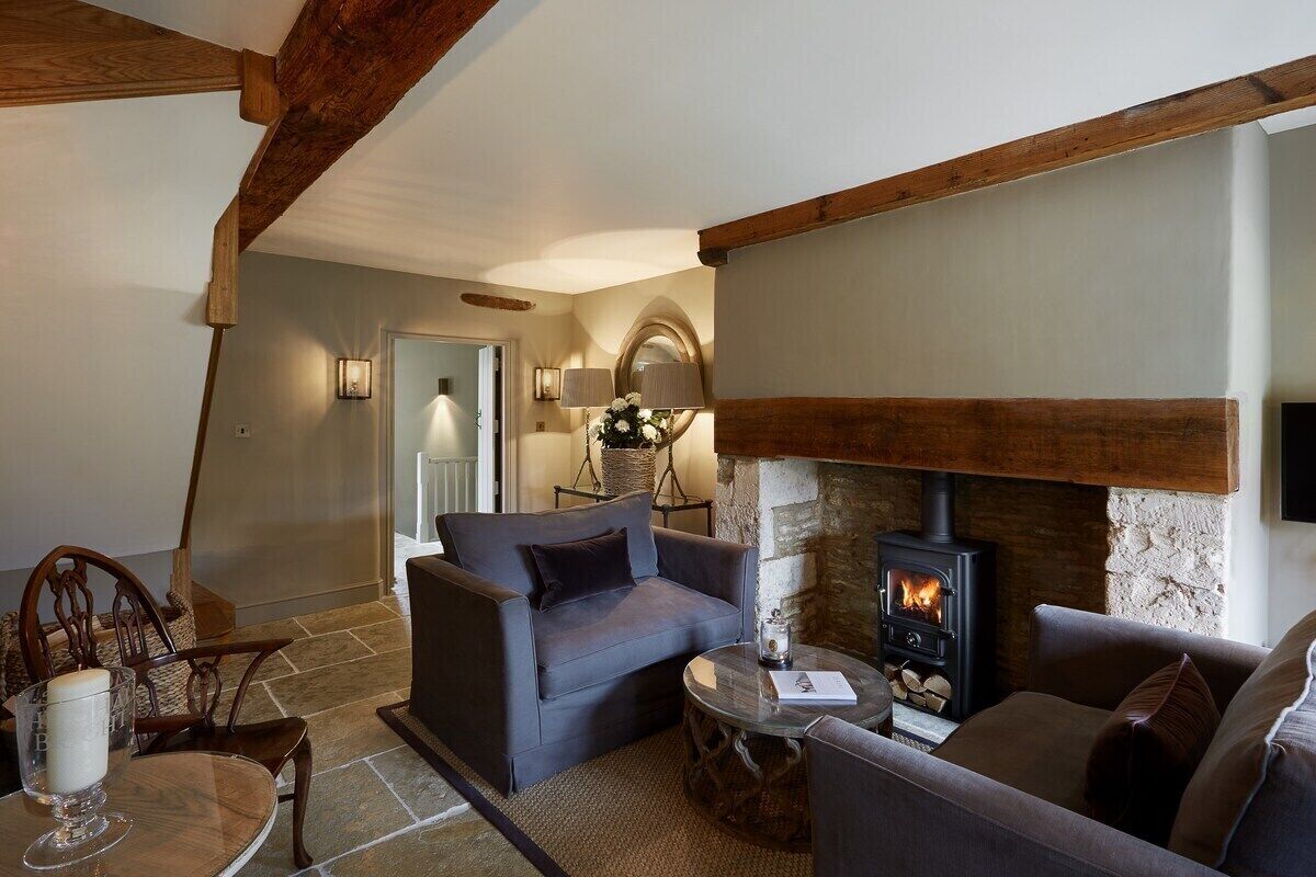 Cottage, 3 slaapkamers, terras, uitzicht op tuin | Lounge