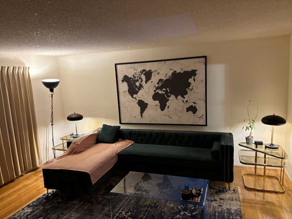 Smart TV, books, stereo, computer monitors