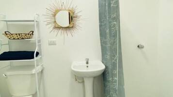 Towels, soap, toilet paper