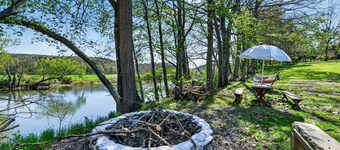 NEW! Unadilla Riverfront Oasis | 3BR Sleeps 8