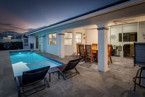 Piscine chauffée