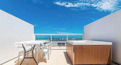 Beach Townhouses Duplex With Jacuzzi By Carpediem