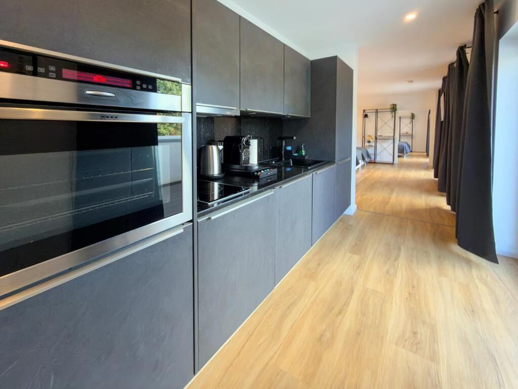 Appartamento, 3 camere da letto, balcone, vista giardino | Cucina privata