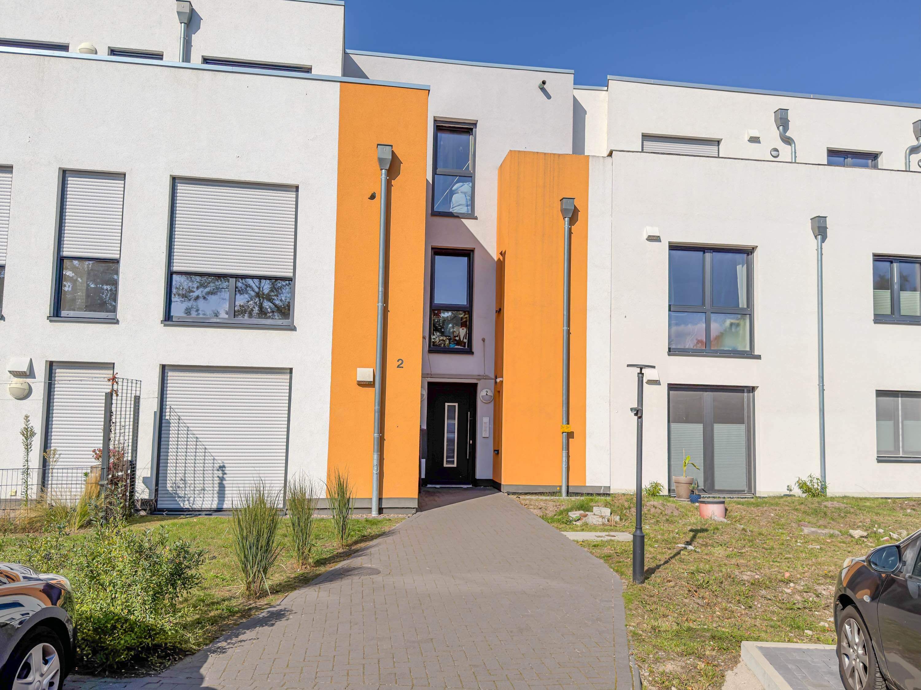 Overnatningsstedets facade