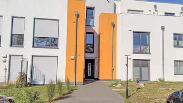 Overnatningsstedets facade