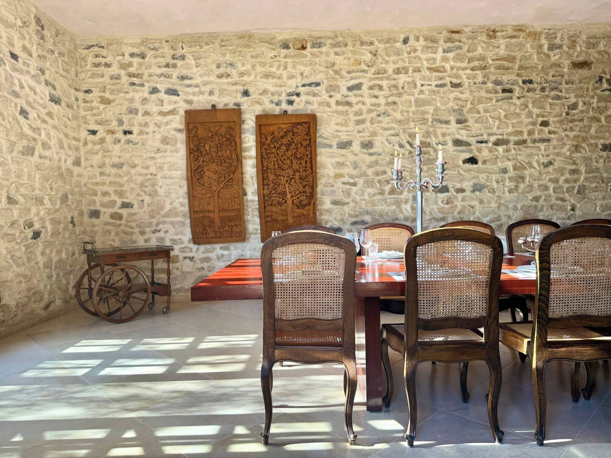 Villa, 5 habitaciones, fumadores, piscina privada | Comedor