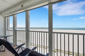 Interior - Unforgettable Gulf & Sunset Views! Quiet South End Beachfront! Heated Pool, Free Parking & WiFi! (Fort Myers Beach)