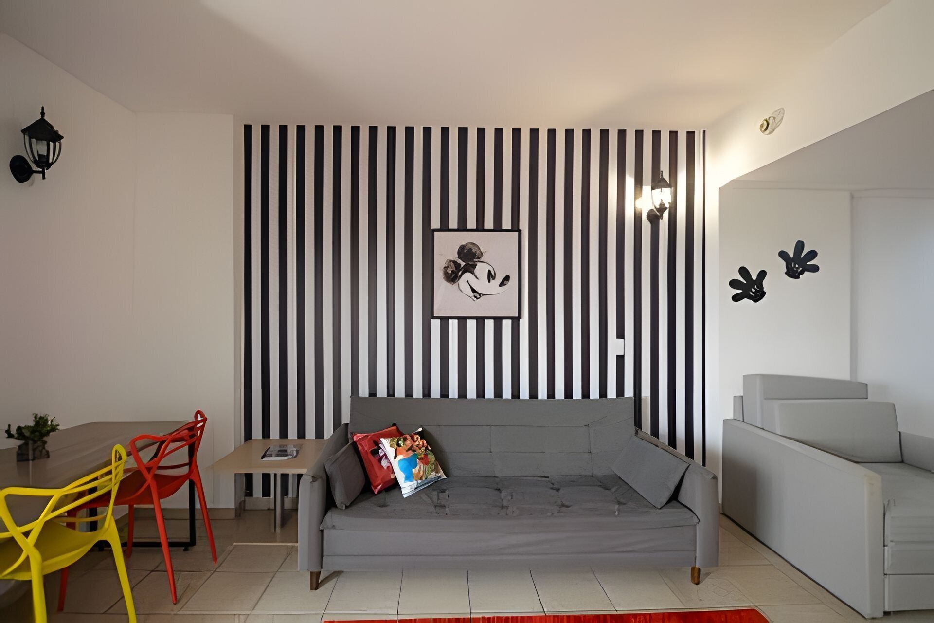 Basic Apartment | Living area | Flat-screen TV