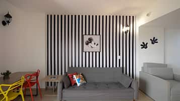 Basic Apartment | Living area | Flat-screen TV