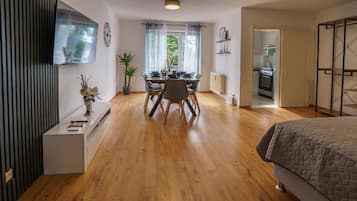 Apartment, 2 Bedrooms, Balcony, City View | Iron/ironing board, free WiFi