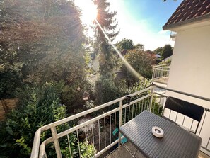 Apartment, 2 Bedrooms, Balcony, City View | Balcony view - Blockener Straße 12A (Stuhr)