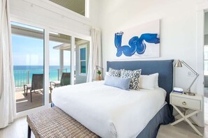 Desk, travel cot, WiFi, bed sheets - Gulf-Front Luxury Home with Private Pool, Beach Access & Bikes! (Panama City Beach)