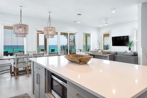 Interior - Gulf-Front Luxury Home with Private Pool, Beach Access & Bikes! (Panama City Beach)