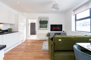 TV, offices - Spacious one-bedroom apartment in the City Centre (Southampton)