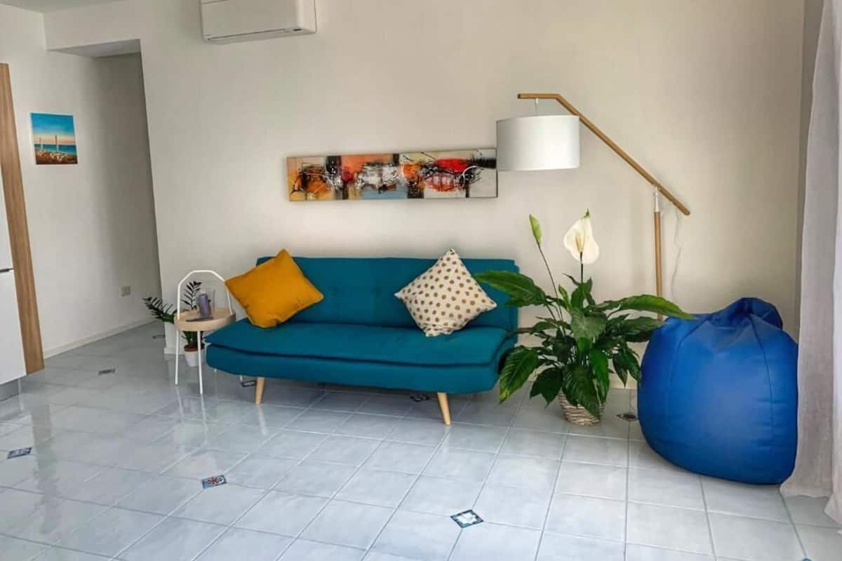 Appartement, vue mer | Coin séjour