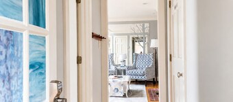 Cozy Guest Suite with Fireplace