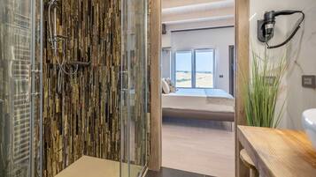 Chambre Deluxe, vue vallée | Salle de bain