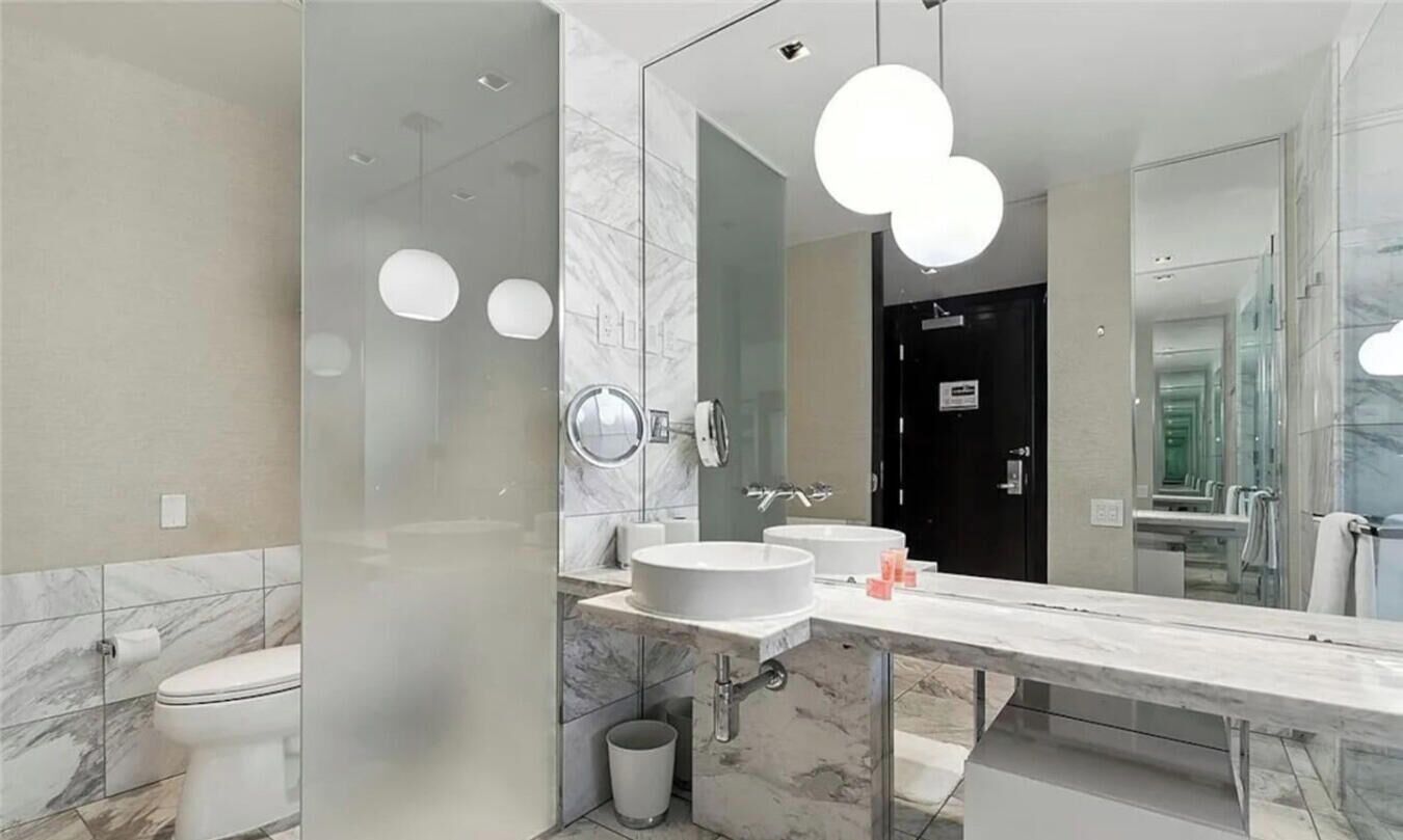 Shower, jetted tub