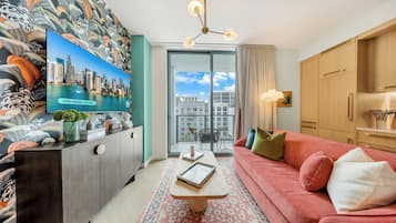 Studio, 1 Queen-Bett und Schlafsofa | Kostenloses WLAN