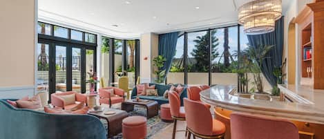 Lobby sitting area