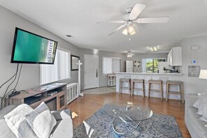 Condo, 1 King Bed with Sofa bed (Crystal Village II 20B- Captains Cove) | Living area - Crystal Village II 20b- Captains Cove (Miramar Beach)